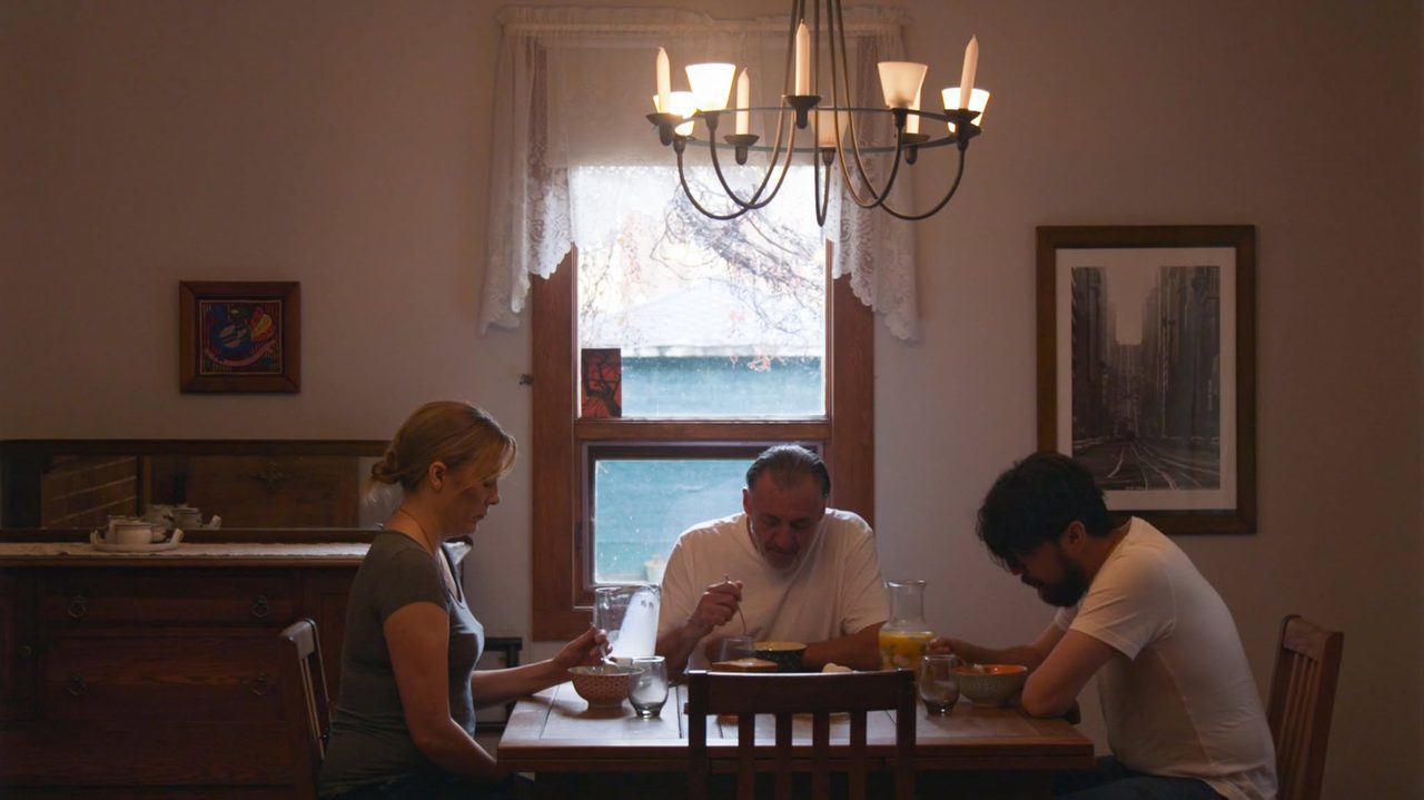 Finding Emily film still: breakfast